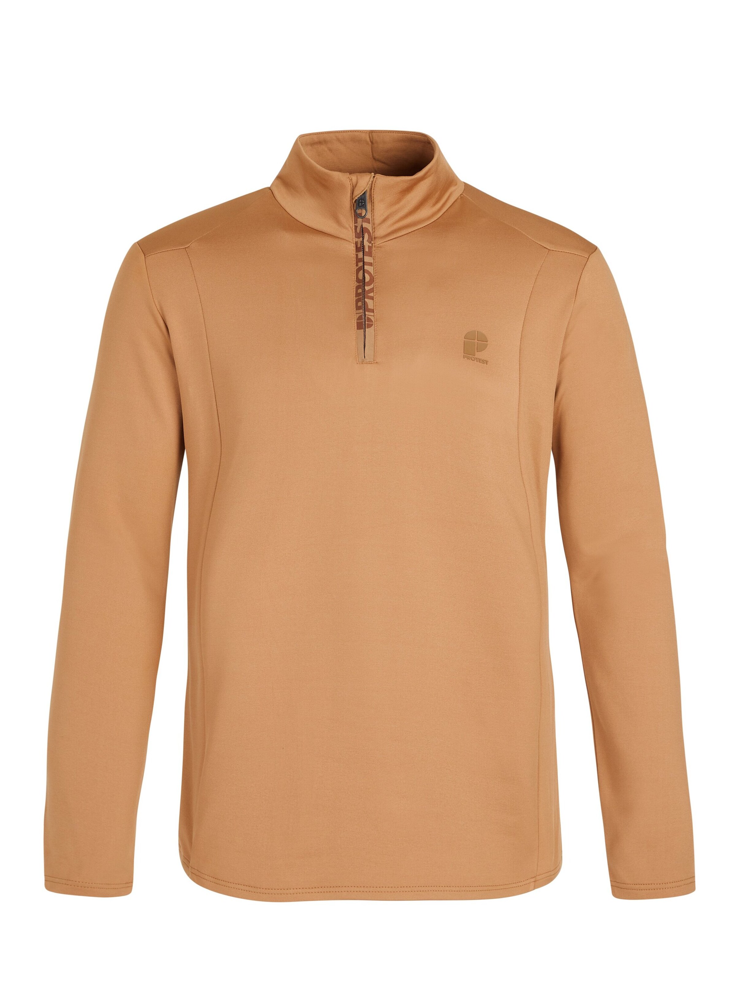 PROTEST Sportsweatshirt 'WILL'‌‌‌‌‌‌ in Braun: Vorderseite