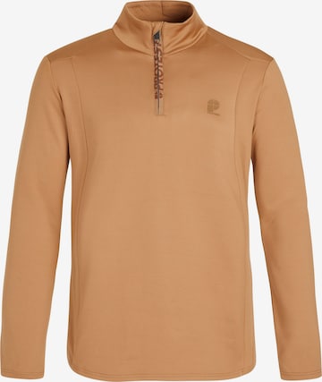 PROTEST Sportsweatshirt 'WILL' in Braun: Vorderseite