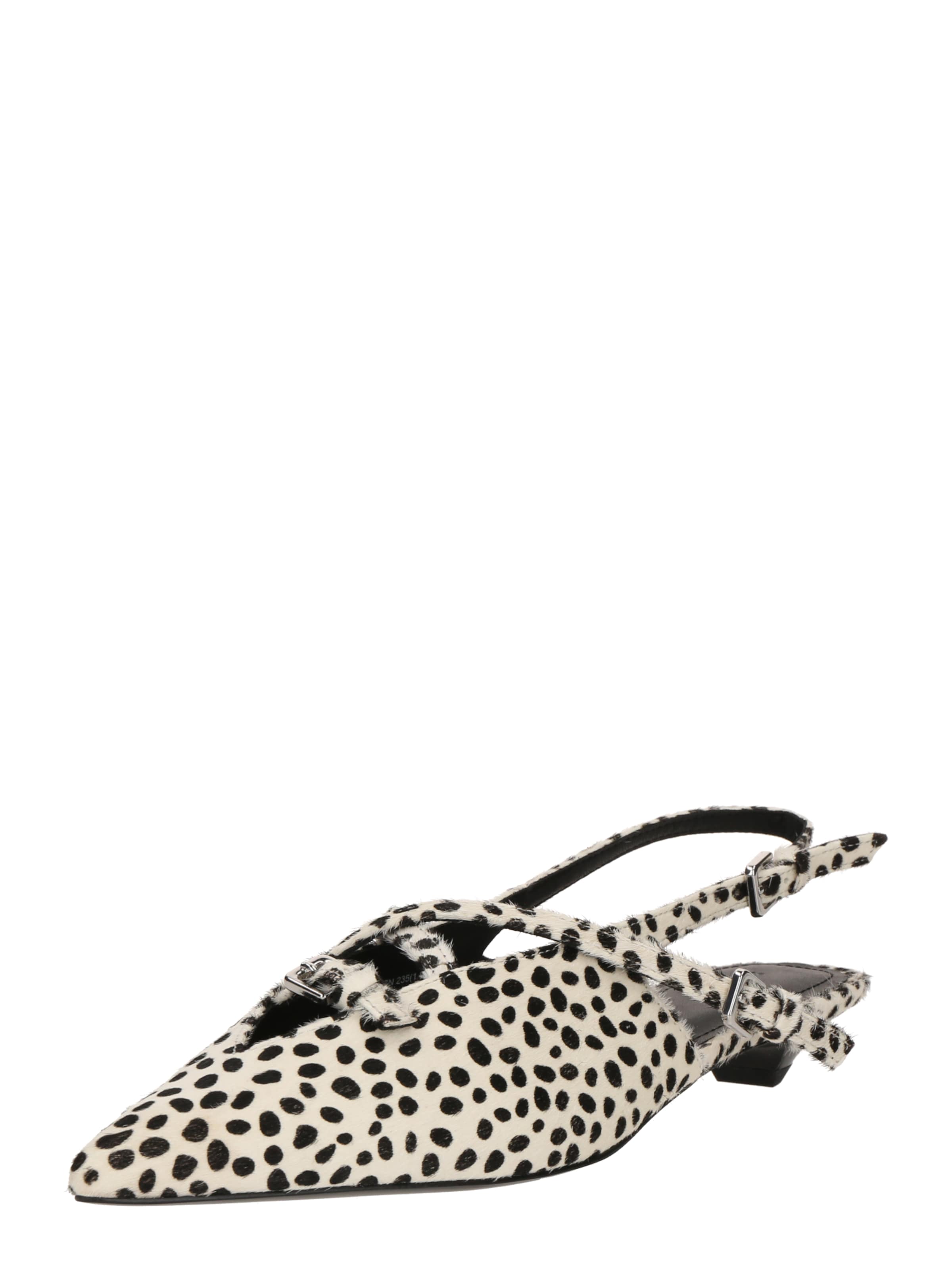 & Other Stories Baleríny s řemínky – bílá: přední strana