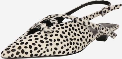 Balerinos su dirželiais iš & Other Stories, spalva – juoda / balta, Prekių apžvalga