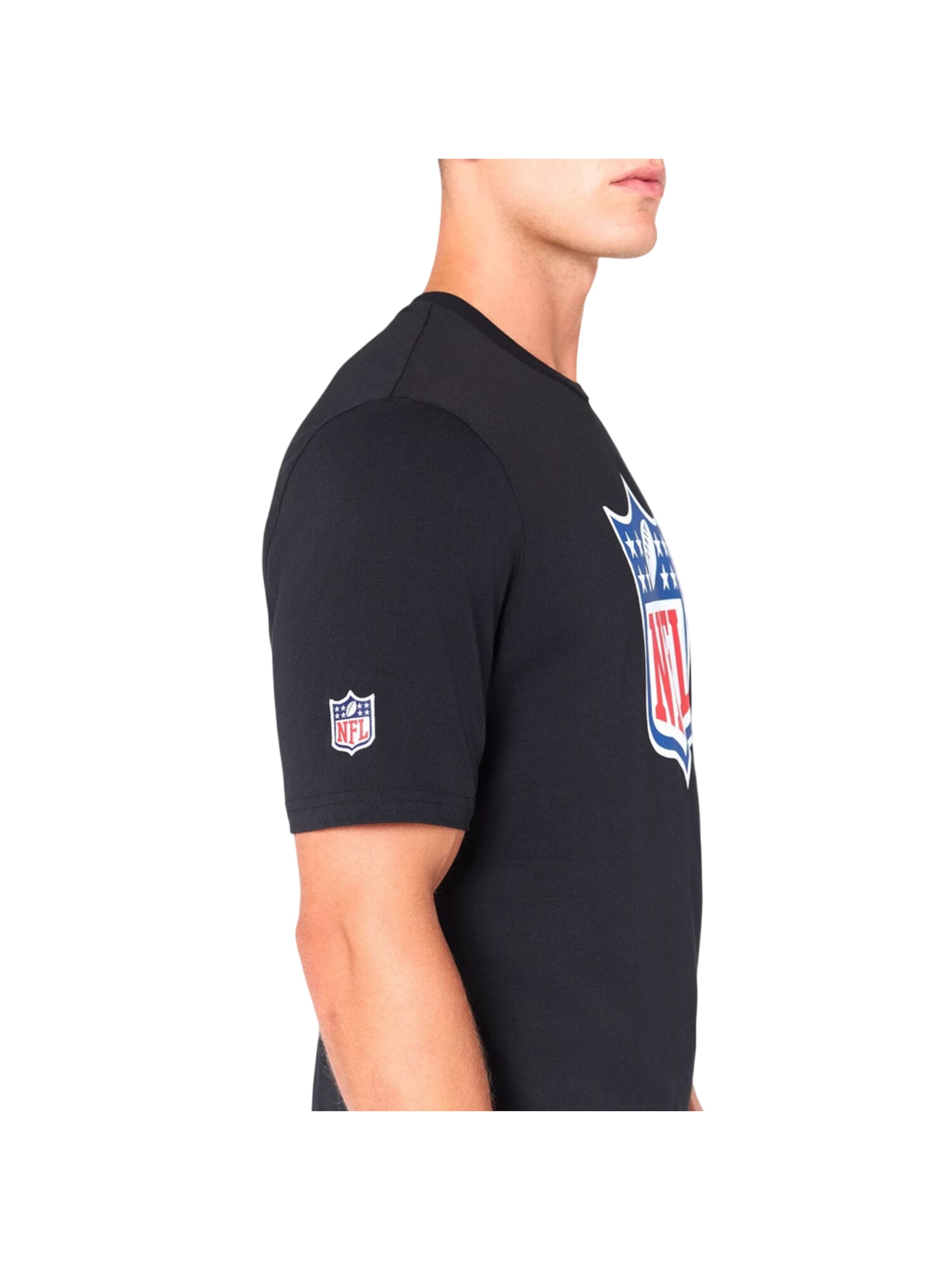 NEW ERA Shirt 'NFL Logo' in Black