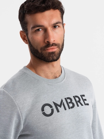 Ombre Sweatshirt 'OM-SSPS-0181' in Grey