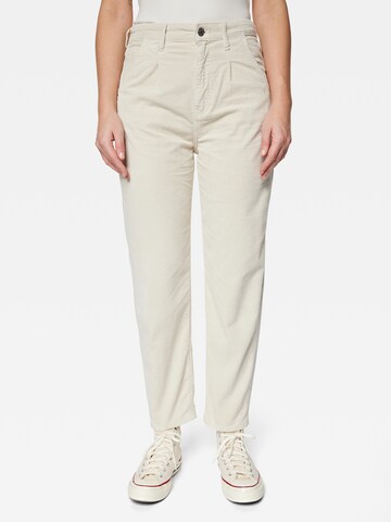 Mavi Tapered Jeans 'LAURA' in Beige: front