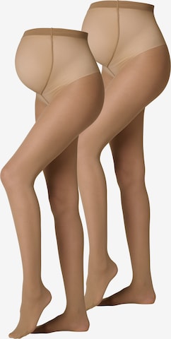 Noppies Fijne panty in Bruin: voorkant