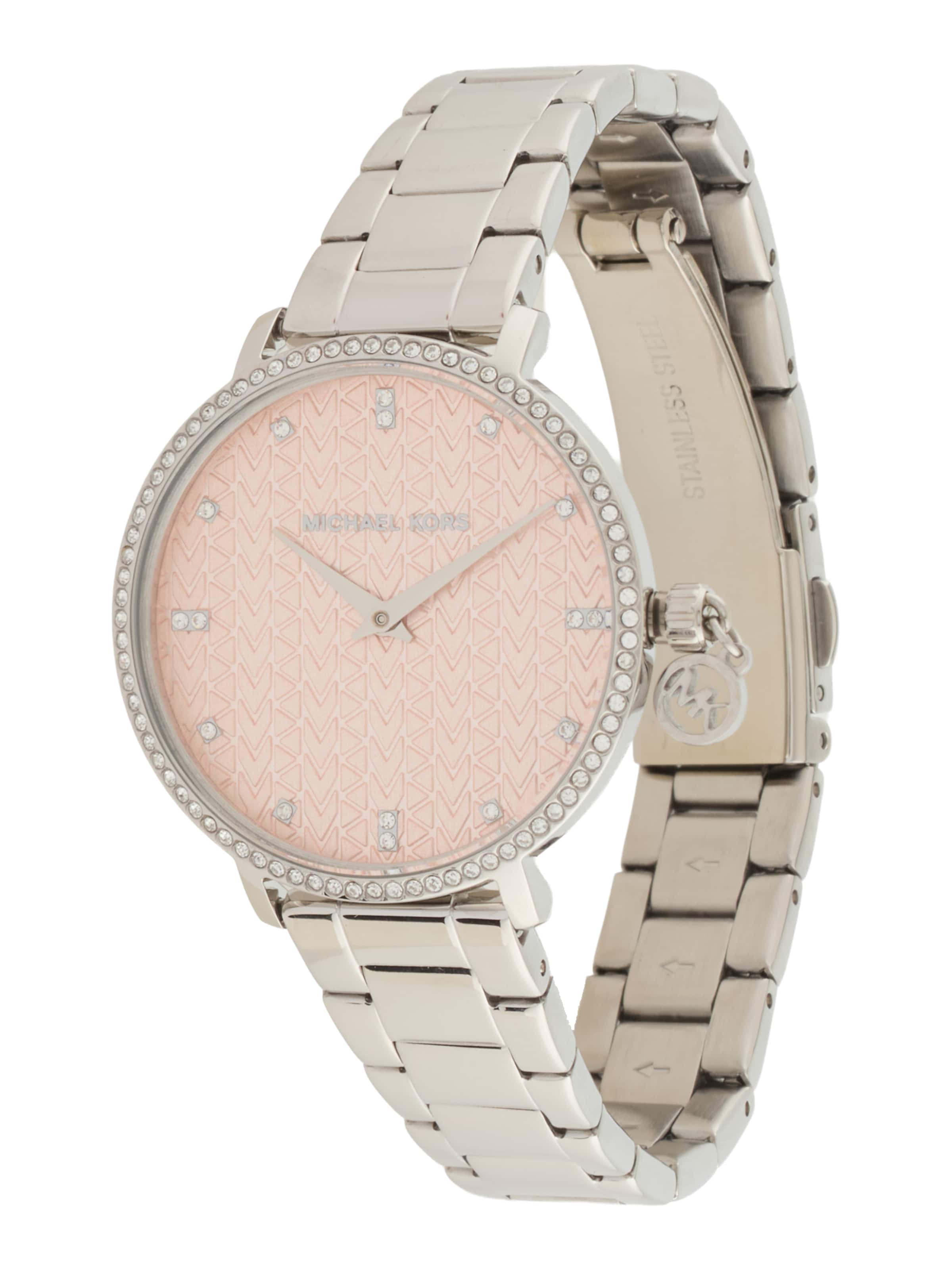 Montre à affichage analogique 'PYPER' MICHAEL Michael Kors en argent : devant