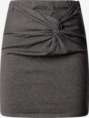 Pepe Jeans - Falda 'Barna' en gris: frente