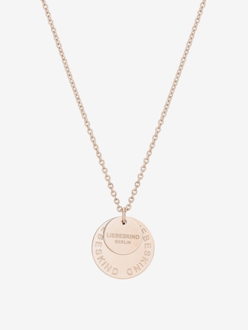 Chaîne Liebeskind Berlin en or : devant