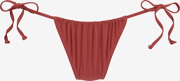 LASCANA Bikini Bottoms in Red: front