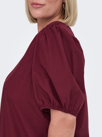 Robe 'CARlina' ONLY Carmakoma en rouge