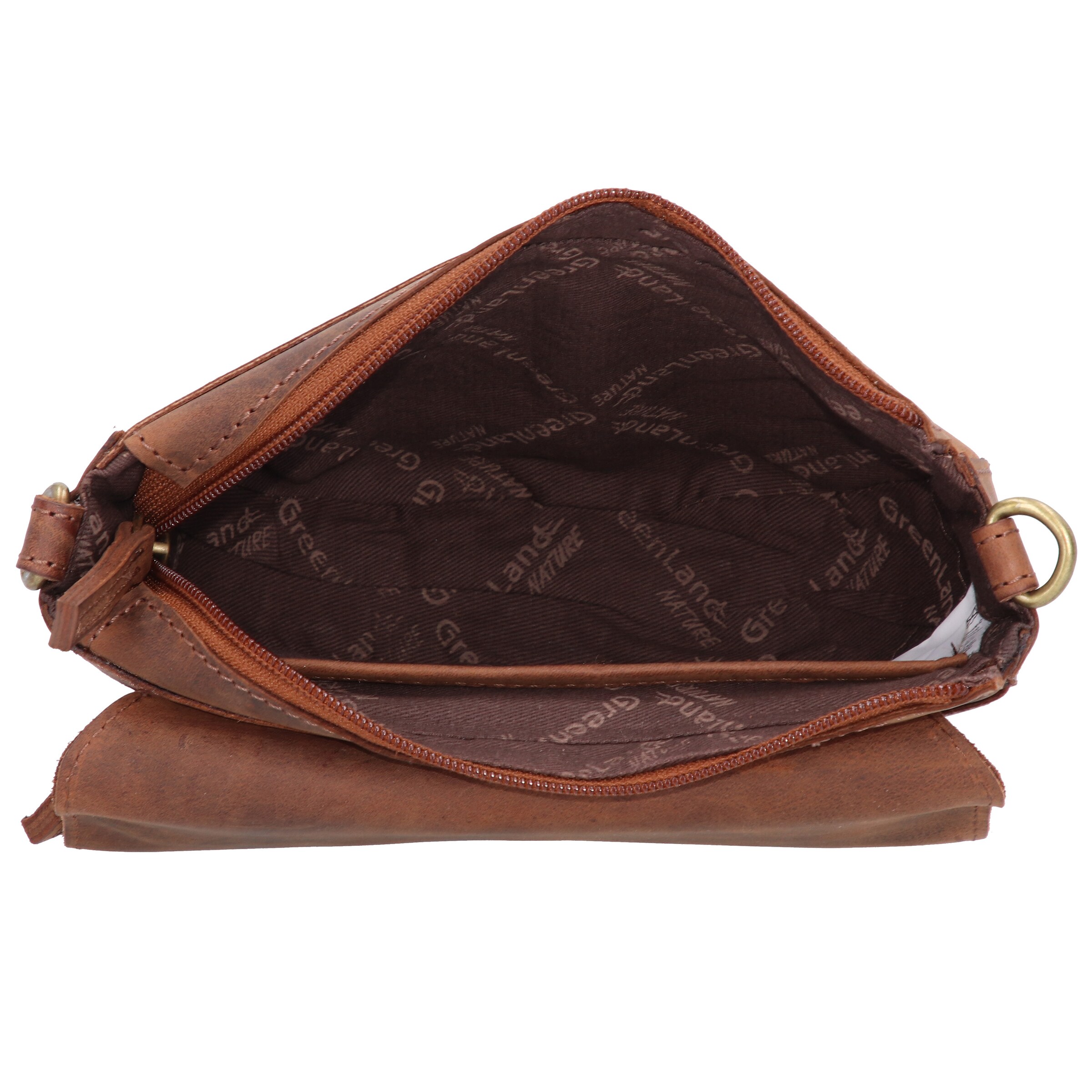 Greenland Nature Schoudertas 'Montenegro' in Bruin