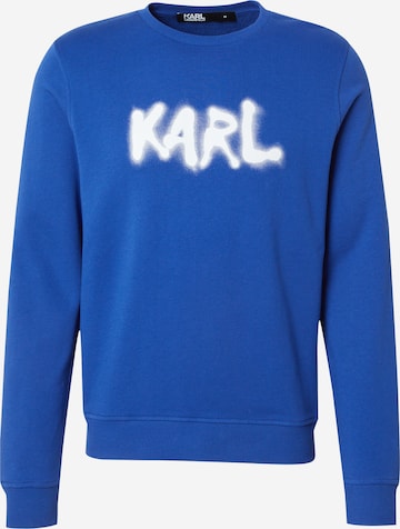 Karl Lagerfeld Collegepaita värissä sininen: etupuoli