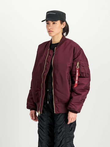 Veste mi-saison ALPHA INDUSTRIES en rouge