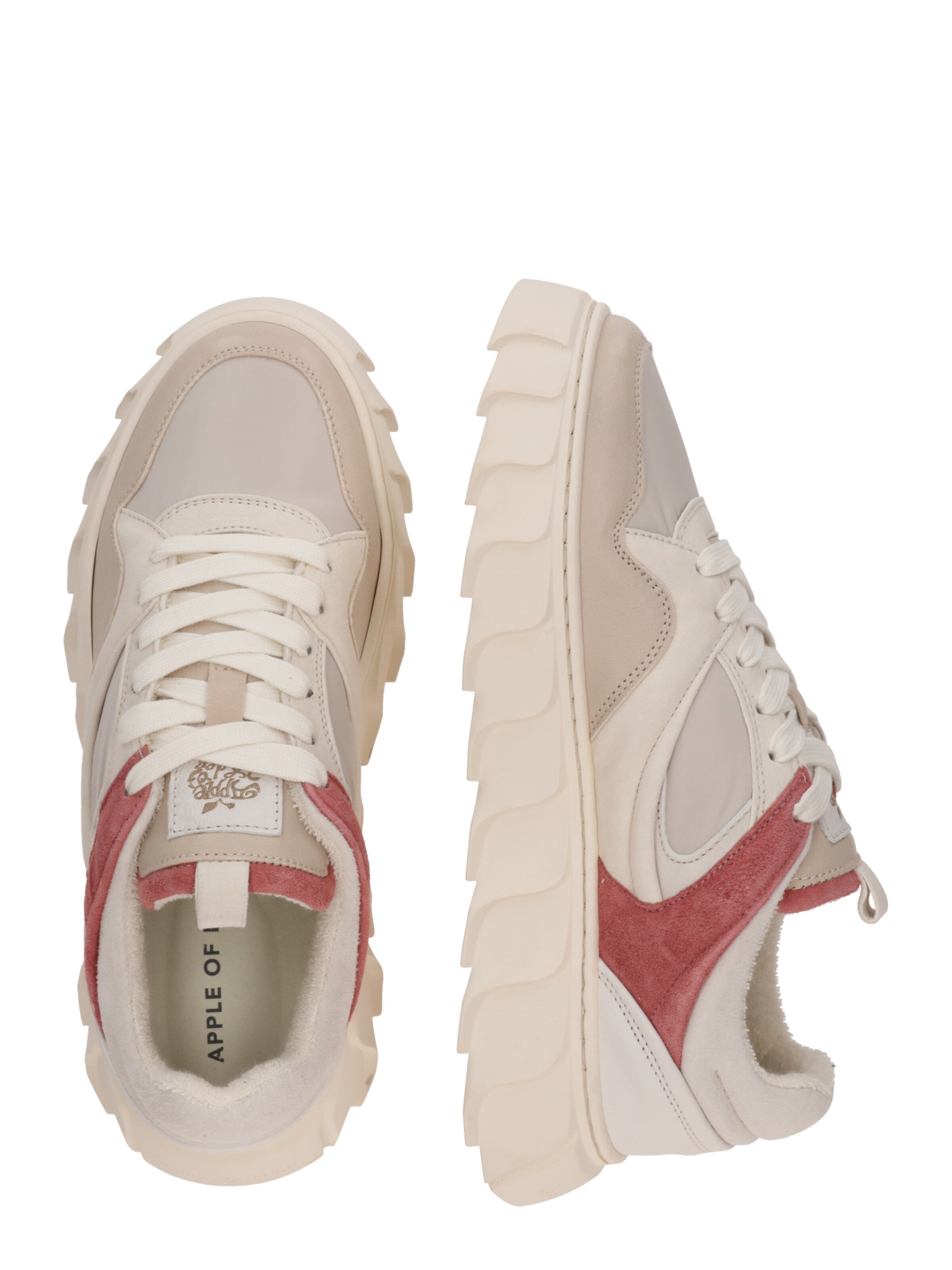 Apple of Eden Низкие кроссовки 'LIMA' в Бежевый