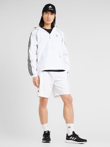 ADIDAS ORIGINALS Prechodná bunda - biela