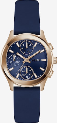 Orologio analogico 'BIRDIE' di GUESS in blu: frontale