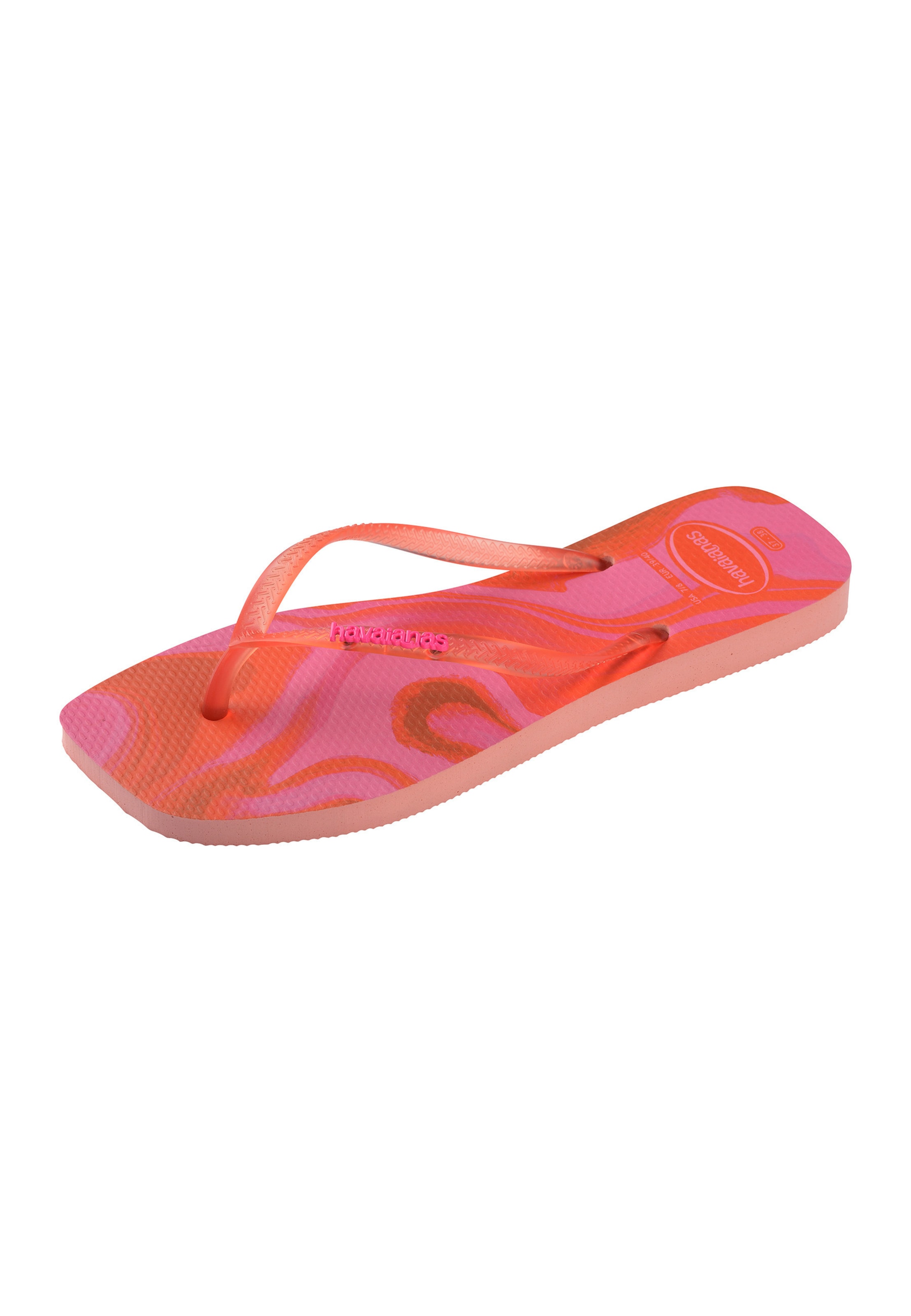 HAVAIANAS Žabky 'Square Jelly' – pink: přední strana