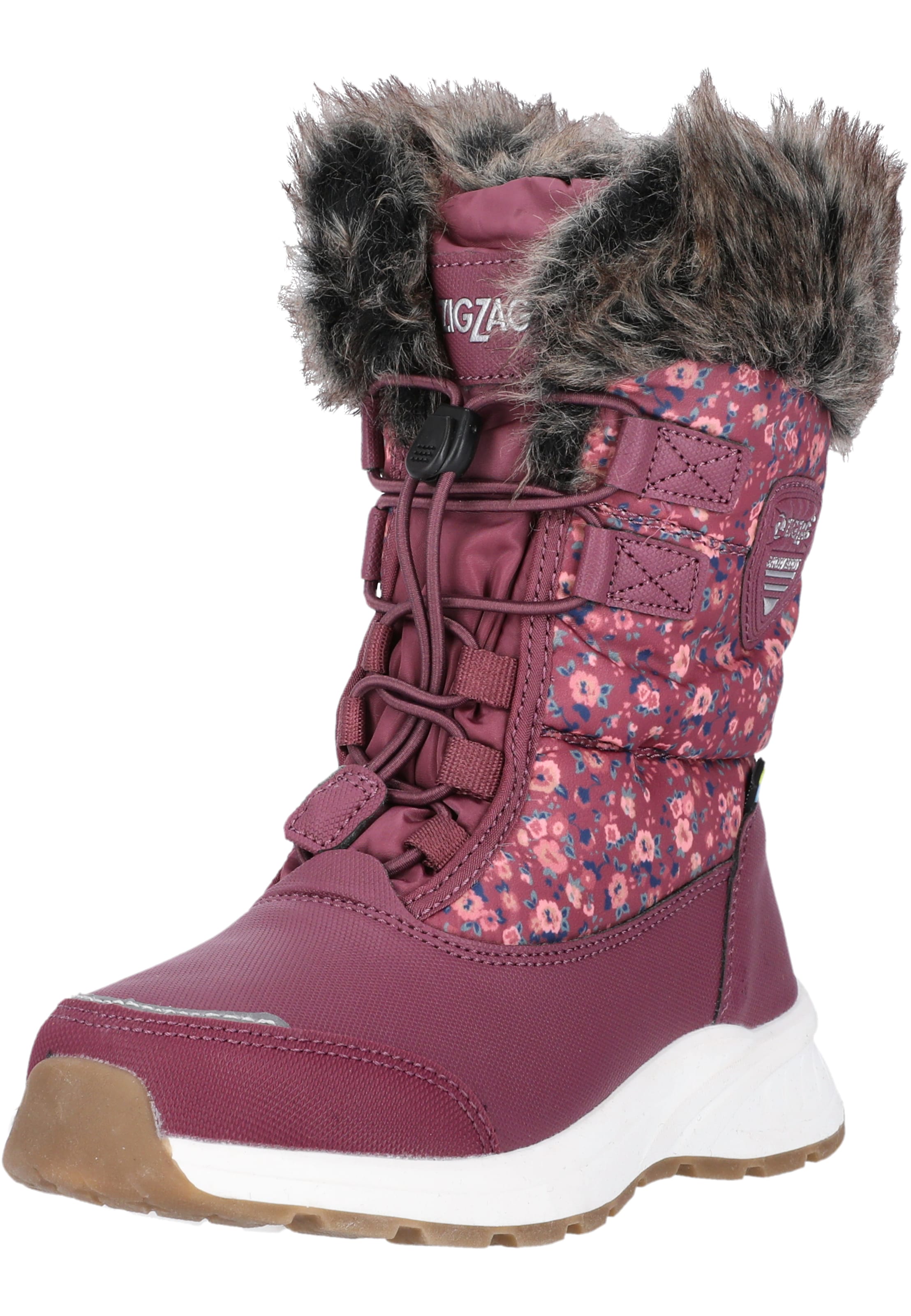 ZigZag Snow boots 'Wesend' in Red: front