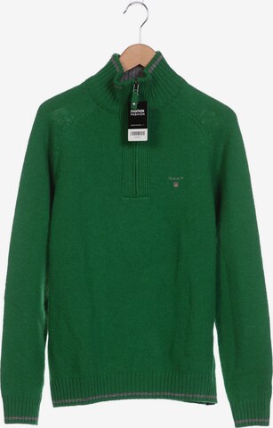 GANT Sweater & Cardigan in L in Green: front