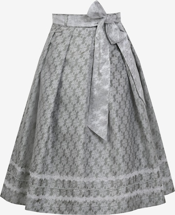 MARJO Traditional Skirt in Grey: front