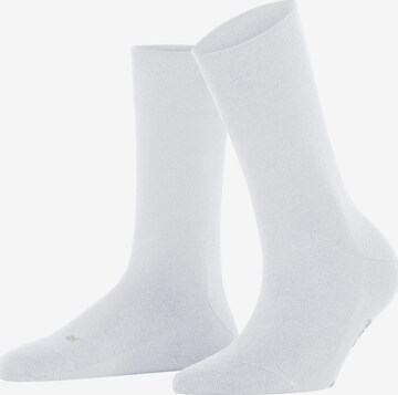 FALKE Socken 'Sensitive New York' in Weiß: Vorderseite