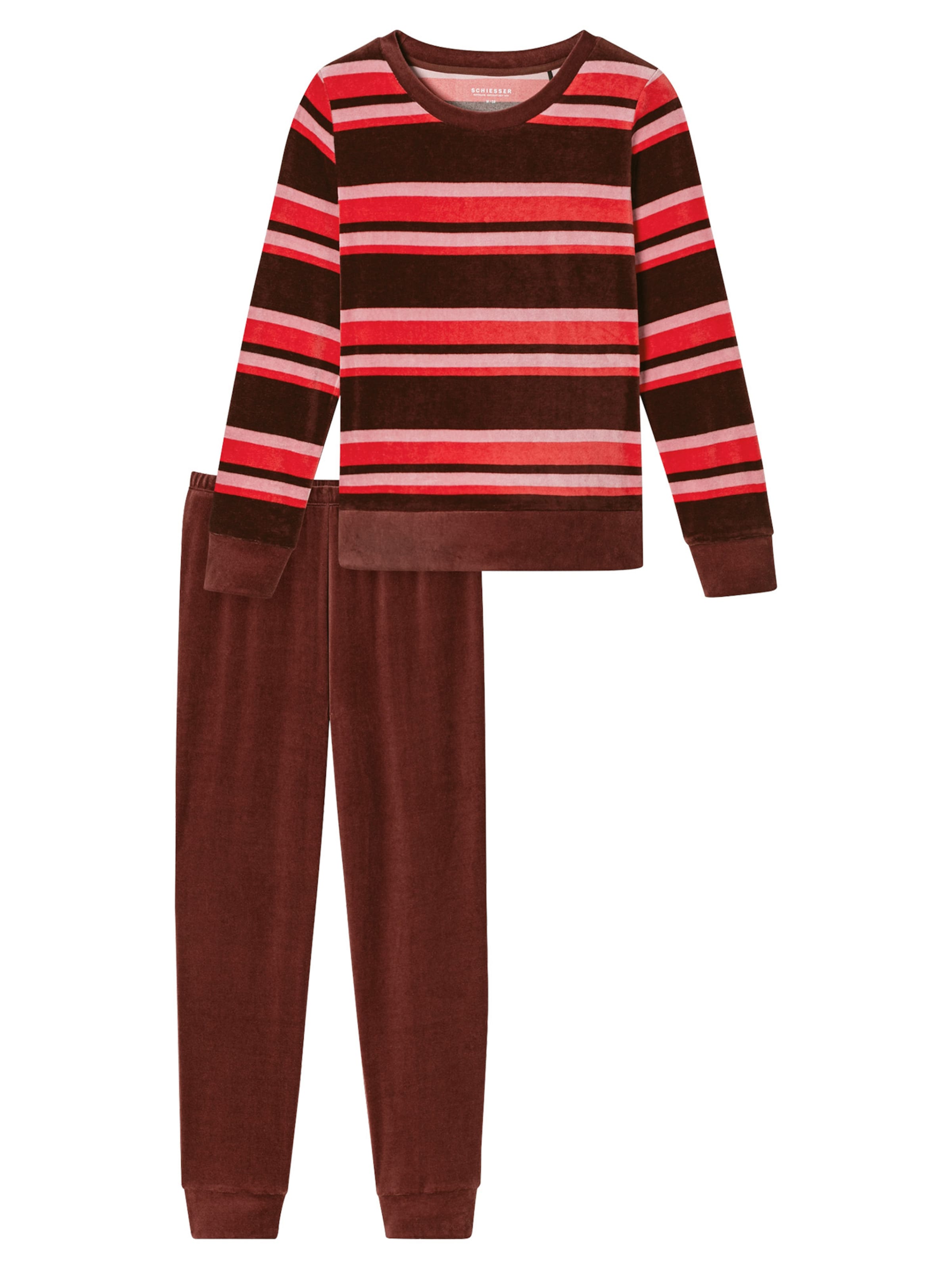 Pyjama SCHIESSER en rose : devant