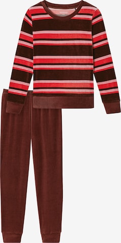 SCHIESSER Pyjama in Gemengde kleuren: voorkant