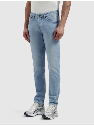 Pure Path Tapered Jeans in Blue