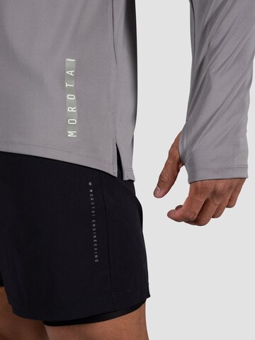 MOROTAI Functioneel shirt 'TRAINING DRY' in Grijs