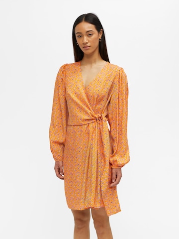 OBJECT Sukienka 'Villo' w kolorze pomarańczowy: przód