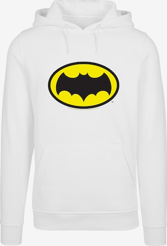 Felpa 'Batman TV Series Logo' di F4NT4STIC in bianco: frontale
