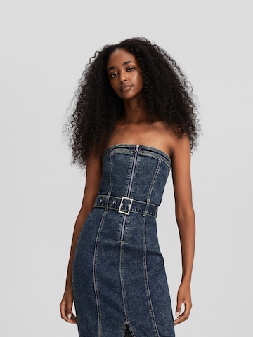 Bershka Jurk in Blauw: voorkant