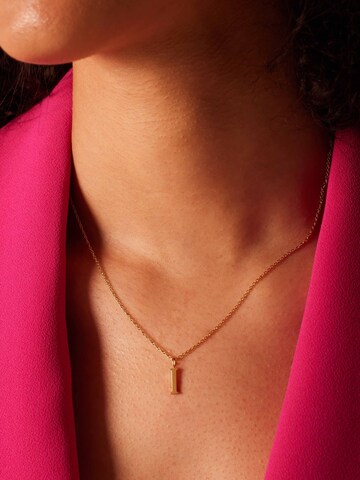 Lucardi Kette 'Basic' in Gold: Vorderseite