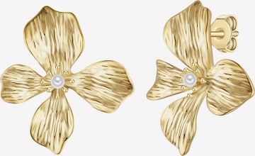 Yokoamii Ohrringe in Gold: Vorderseite