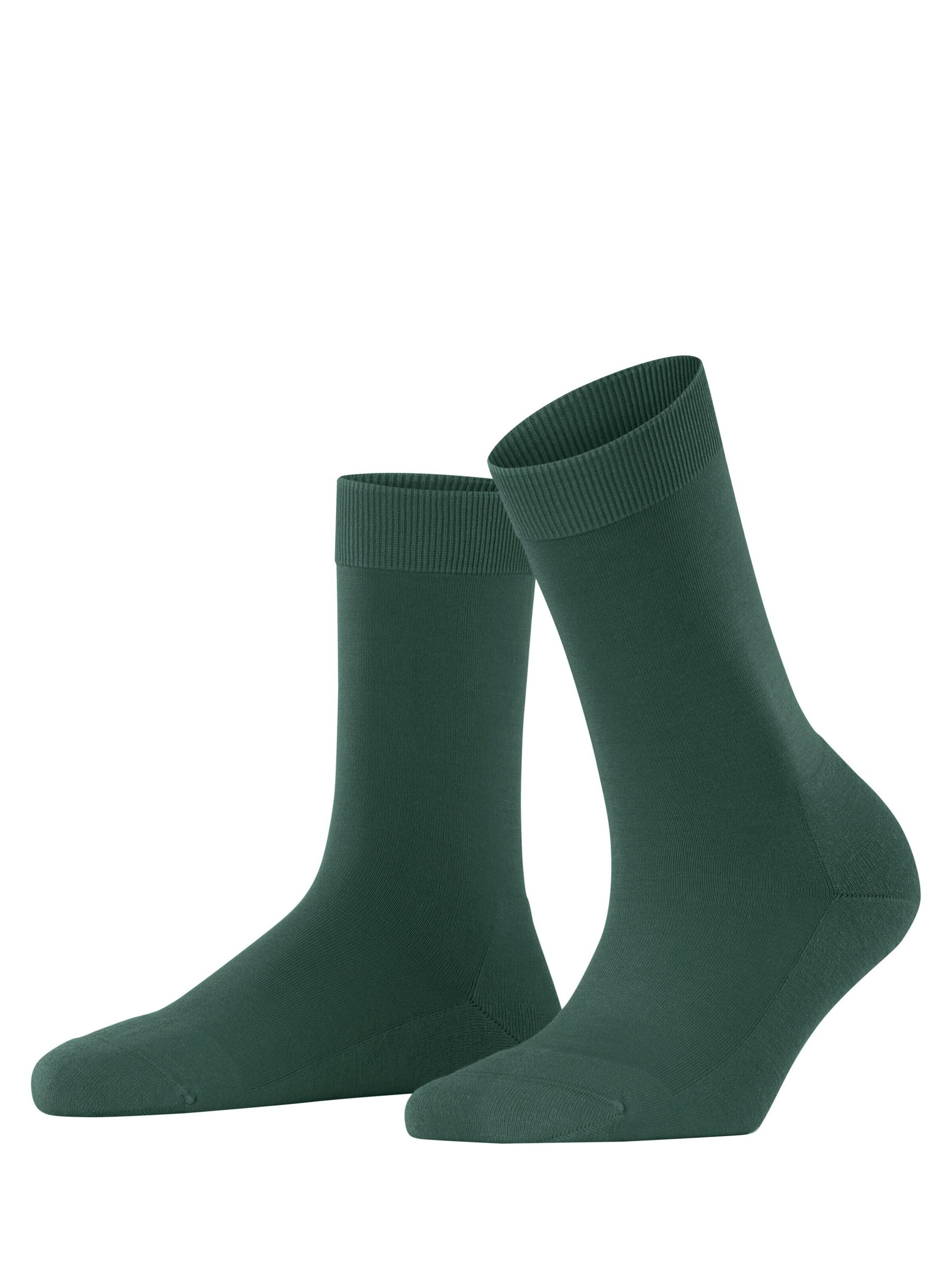 FALKE Socken 'ClimaWool'‌‌‌‌‌‌ in Grün: Vorderseite
