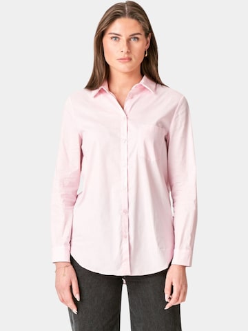 TEESHOPPEN Blouse 'Ida' in Pink: front