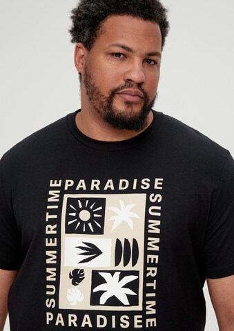 T-Shirt s.Oliver en noir