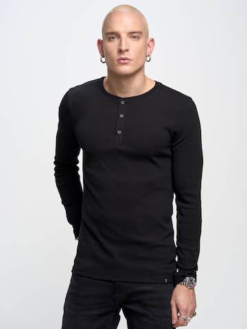 BIG STAR Shirt 'Icarus' in Black: front