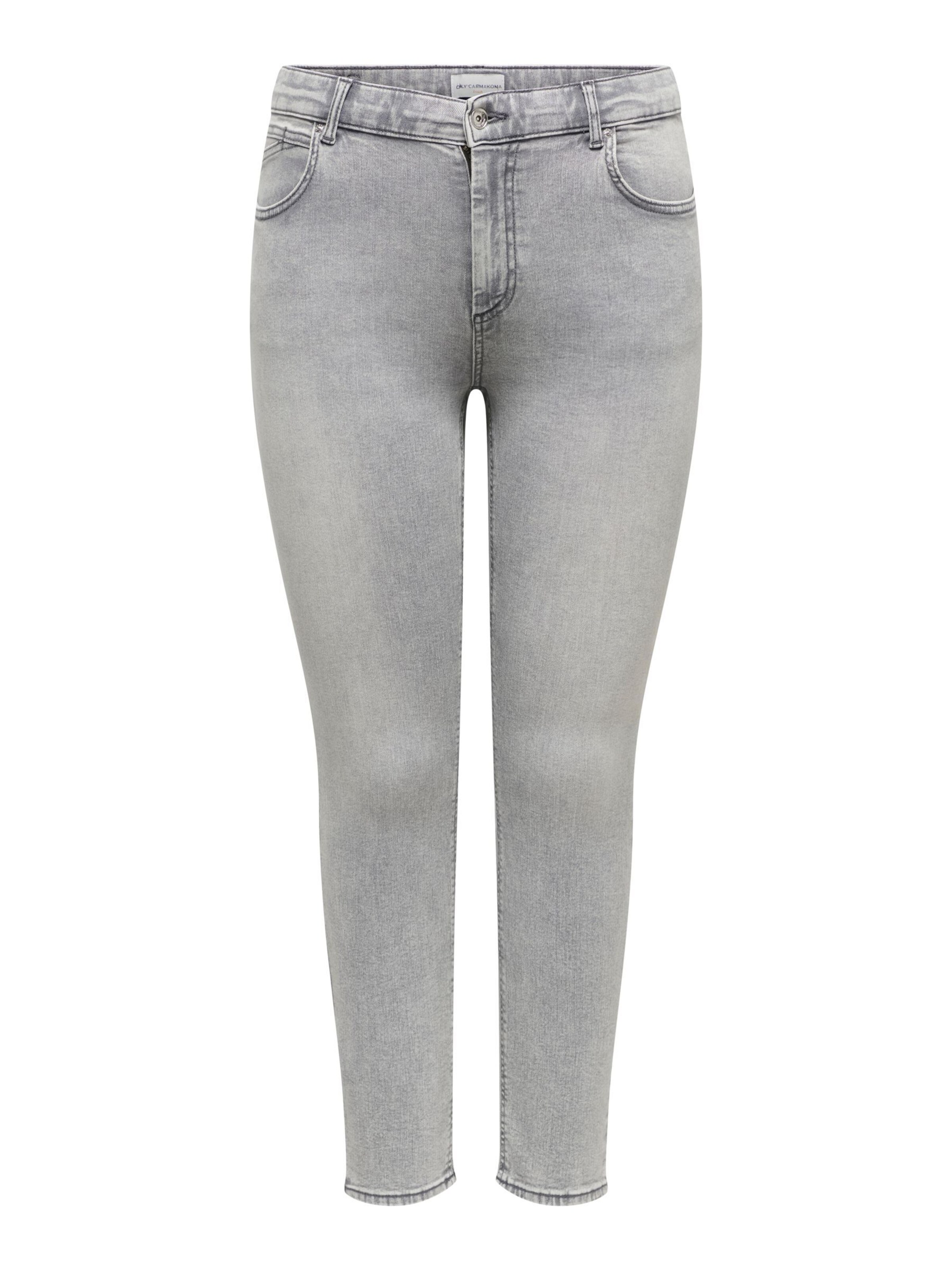 ONLY Carmakoma Jeans 'CARWilly' in Grau: Vorderseite
