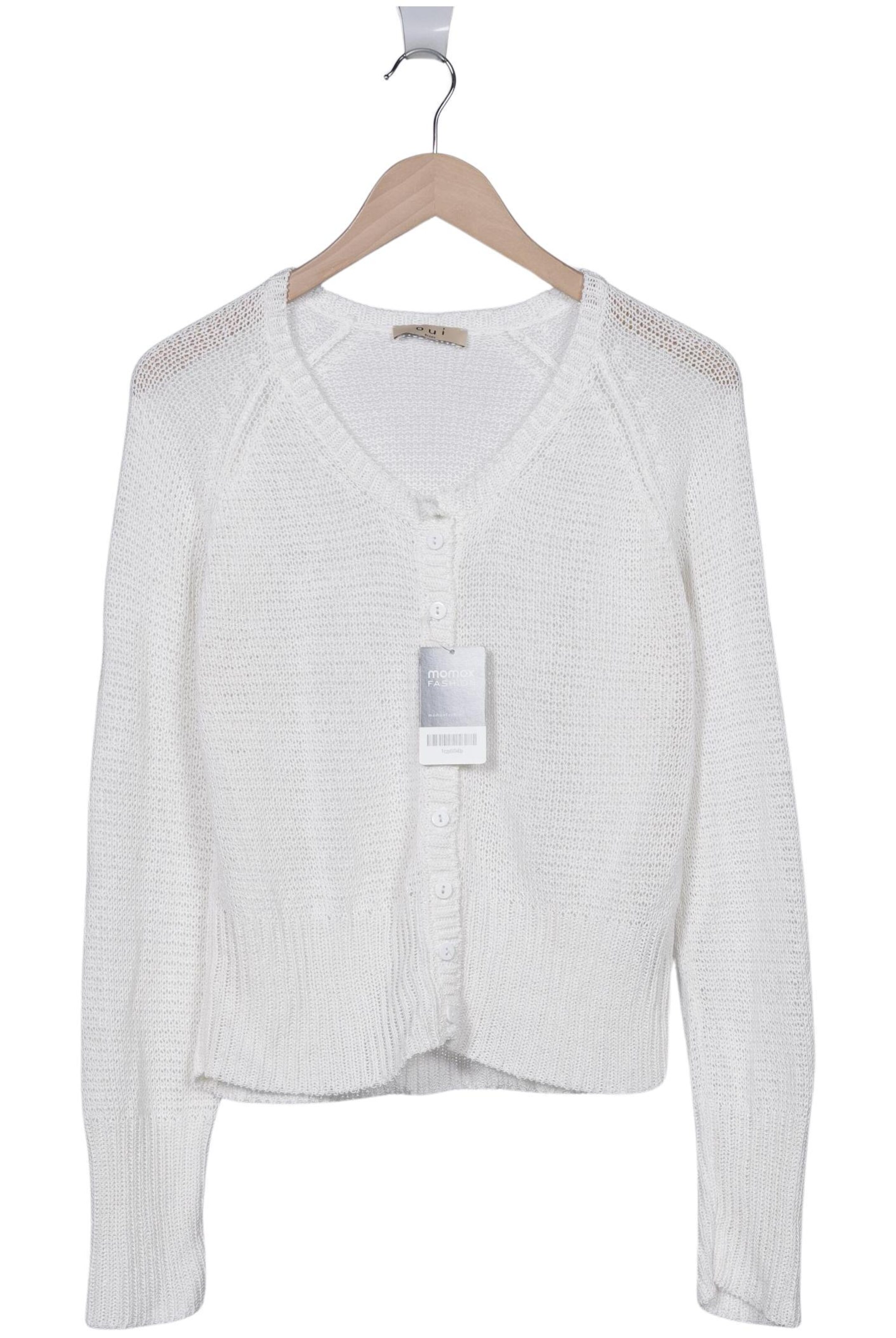 OUI Sweater & Cardigan in XL in White: front