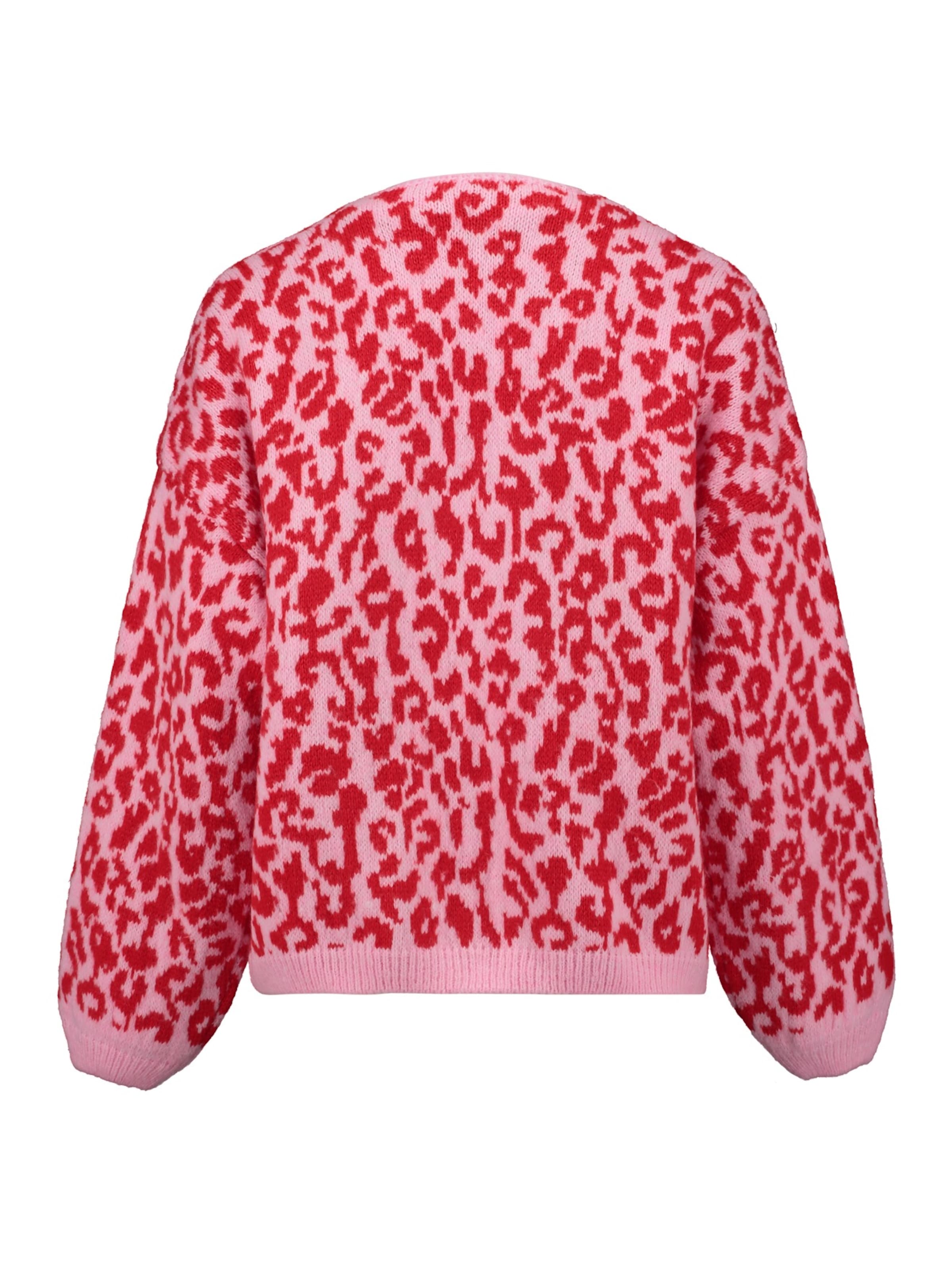 Hailys Вязаная кофта 'Le44ni' в Ярко-розовый