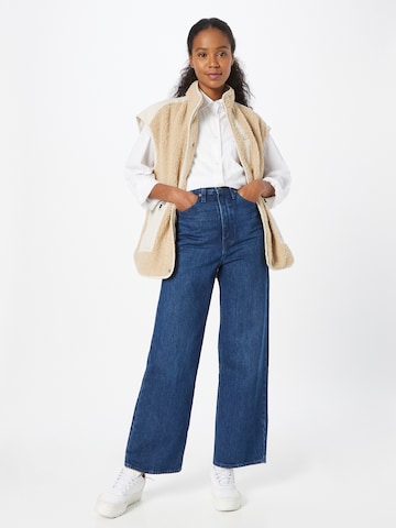 LEVI'S ® Lużny krój Jeansy 'WellThread® High Loose Jeans' w kolorze niebieski