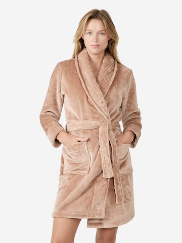 ETAM Bademantel in Grau: Vorderseite