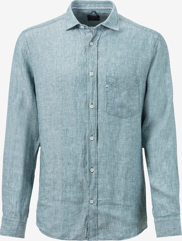 OLYMP Business Shirt in Green: front