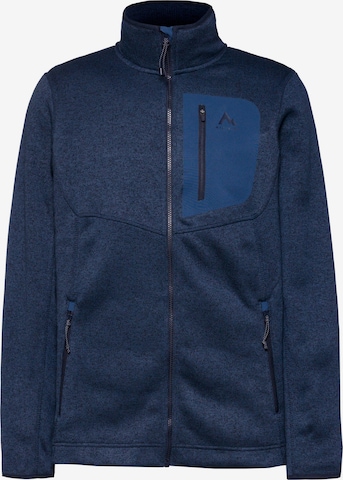 MCKINLEY Athletic Fleece Jacket 'Skeena III' in Blue: front