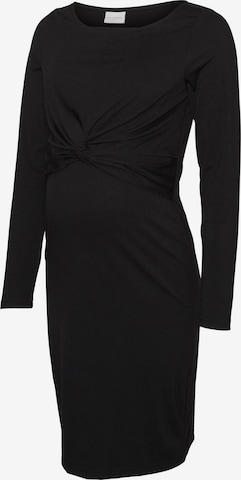 MAMALICIOUS Dress 'Macy June' in Black: front