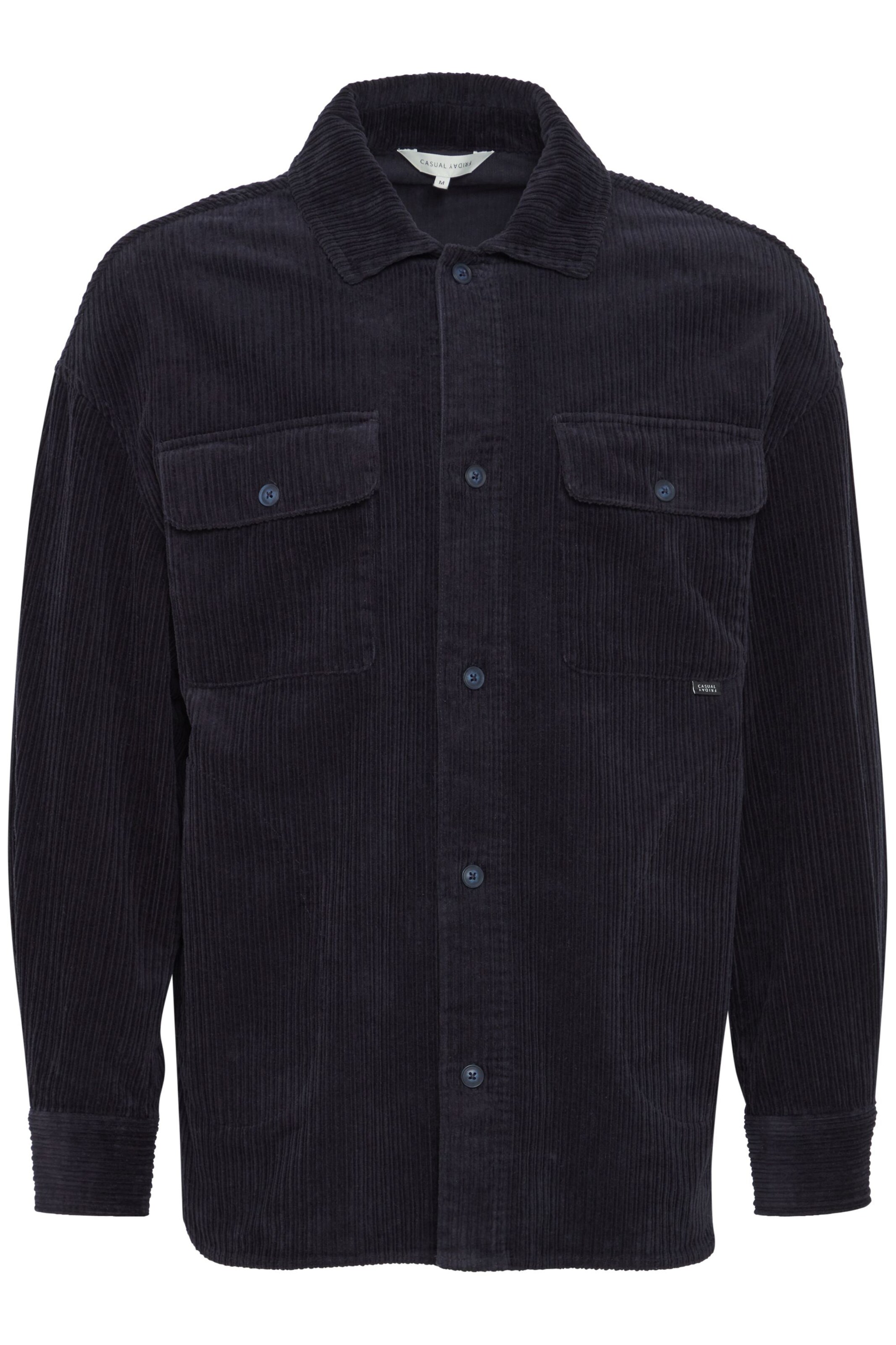 Giacca di mezza stagione 'Corduroy' di Casual Friday in blu: frontale