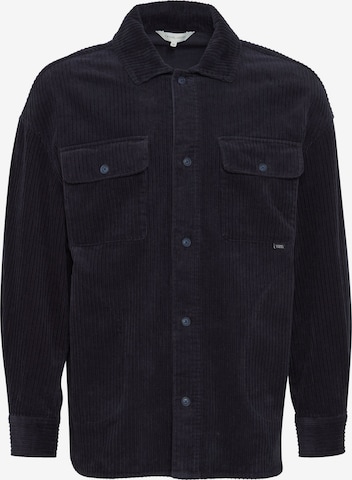 Casual Friday Between-Season Jacket 'Corduroy' in Blue: front