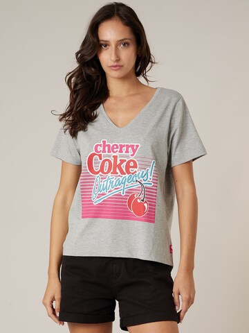 Deeluxe Shirt 'Eighties' in Grey