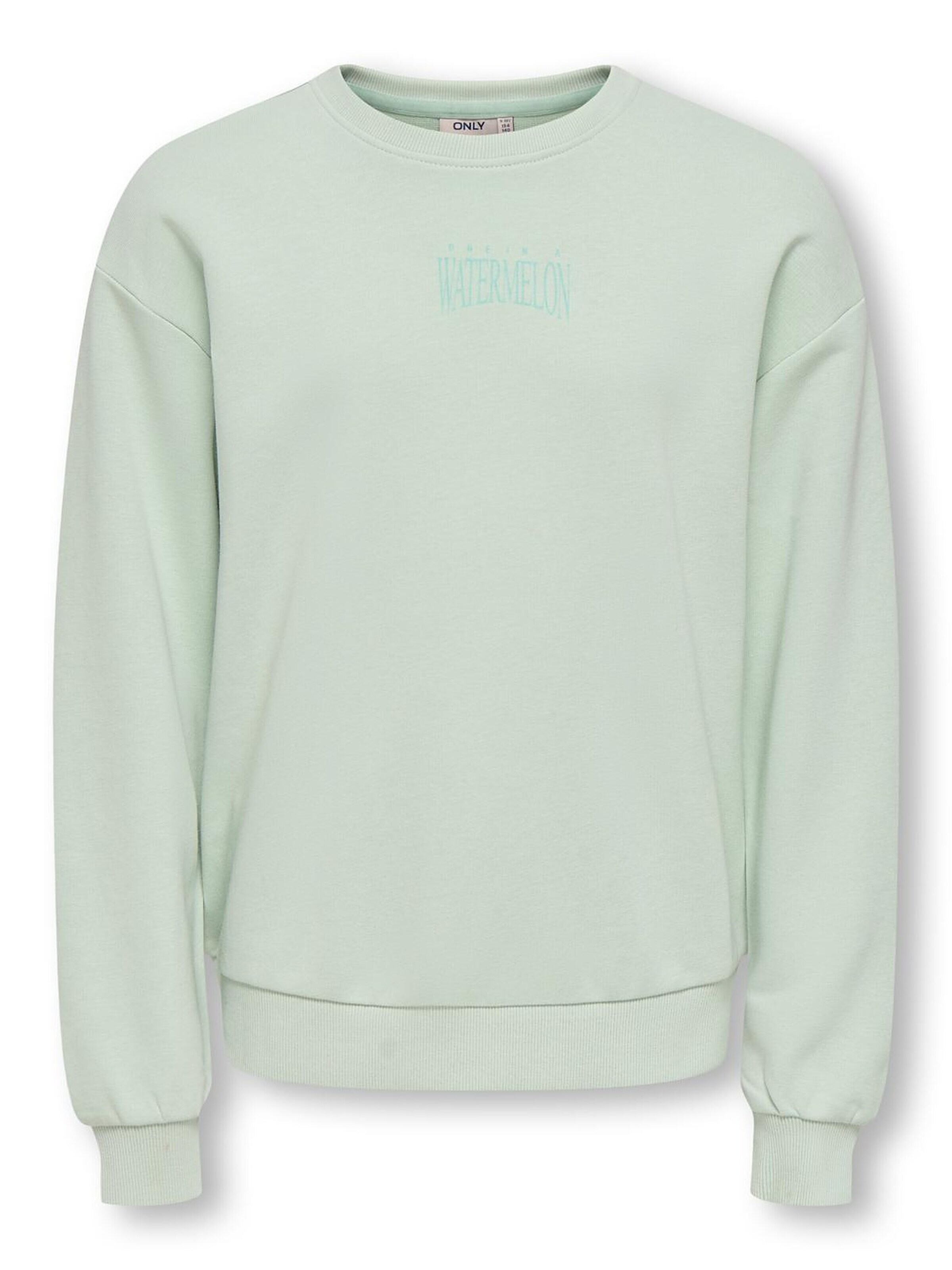 KIDS ONLY GIRLSweater majica 'Philea' - zelena boja: prednji dio