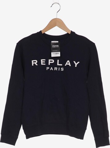 REPLAY Sweater S in Blau: predná strana